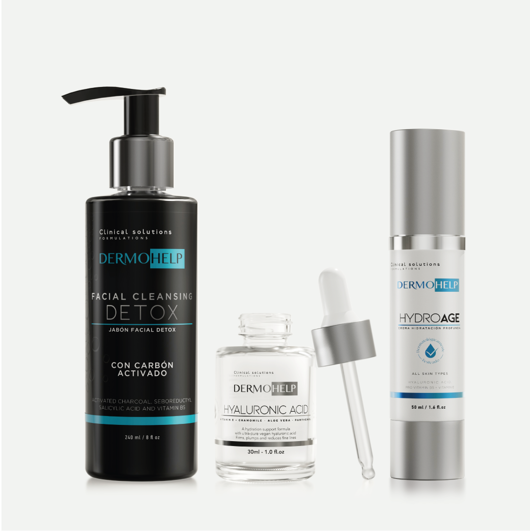 Rutina Hidratante - Sérum Ácido Hialurónico y Crema Hydroage