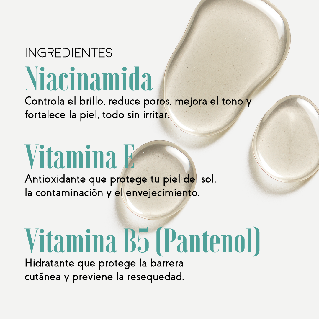 Sérum de Niacinamida para piel Grasa