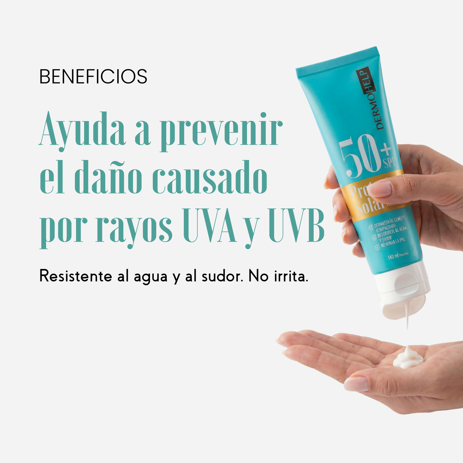 Protector Solar FPS 50+ UVA/UVB – Bloqueador solar