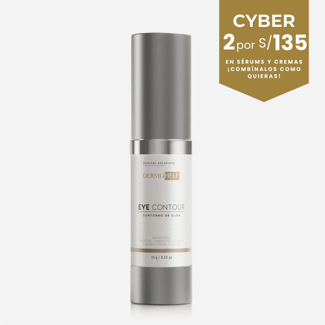 Crema Contorno de Ojos Triple Acción - Reduce Ojeras