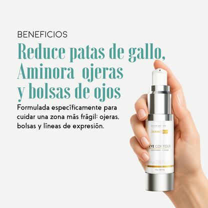 Contorno de Ojos Antiedad - Reduce Ojeras y Arrugas