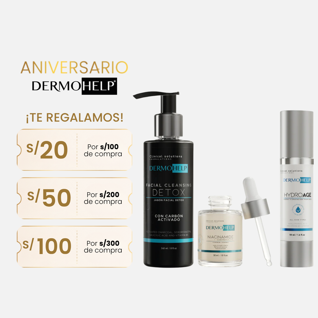 Rutina Antiacné - Sérum de Niacinamida y Jabón Detox