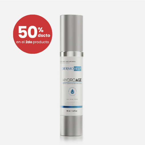 Crema Hidratante Antiedad + Ácido Hialurónico