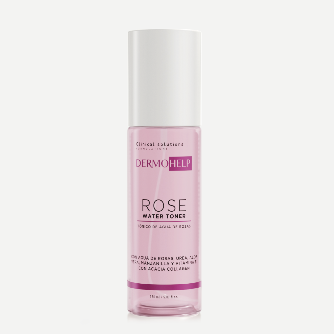Tónico Facial Hidratante con Agua de Rosas