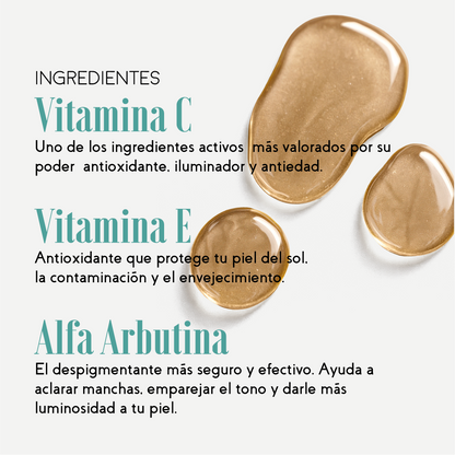 Sérum Vitamina C para Manchas - Alfa Arbutina